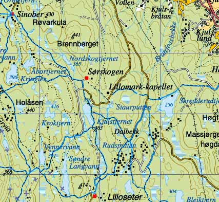 Kart fra statens kartverk